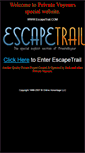 Mobile Screenshot of escapetrail.com